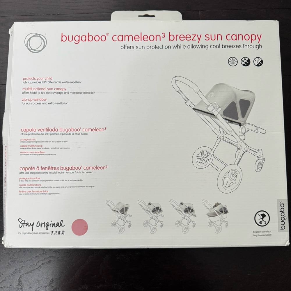 Bugaboo Cameleon3 Breezy Sun Canopy